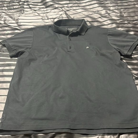 Men’s Rag & Bone Black Polo Slim Fit Large - Picture 4 of 4